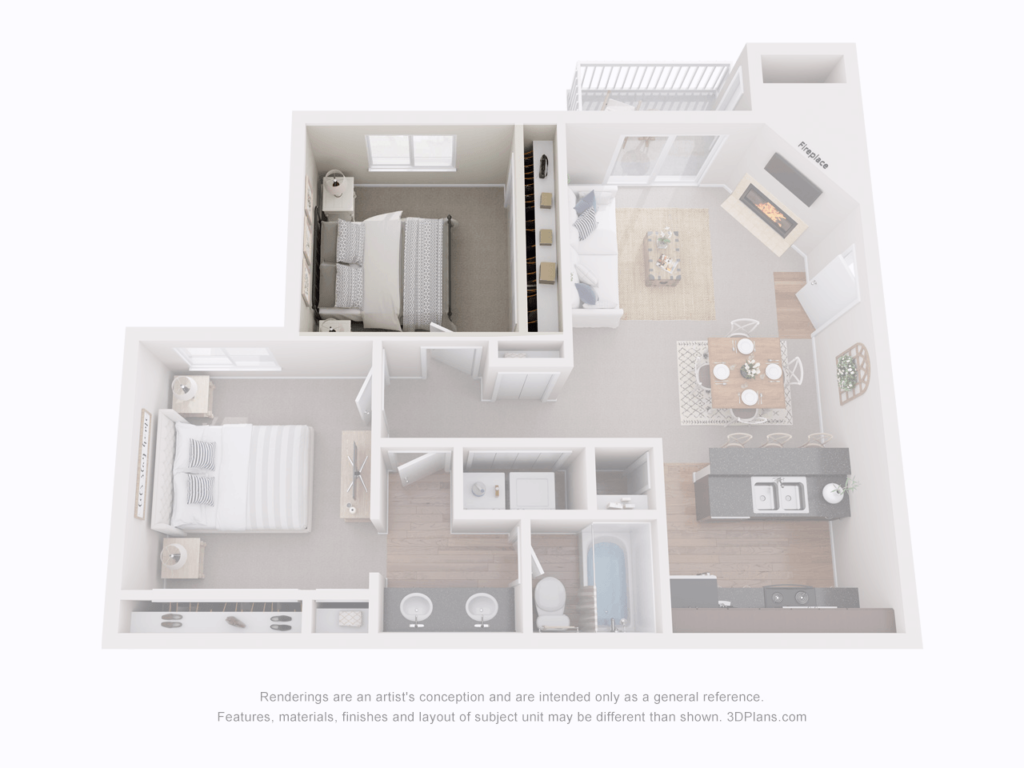 2 Bed 1 Bath The Alpine Apartments Fort Collins